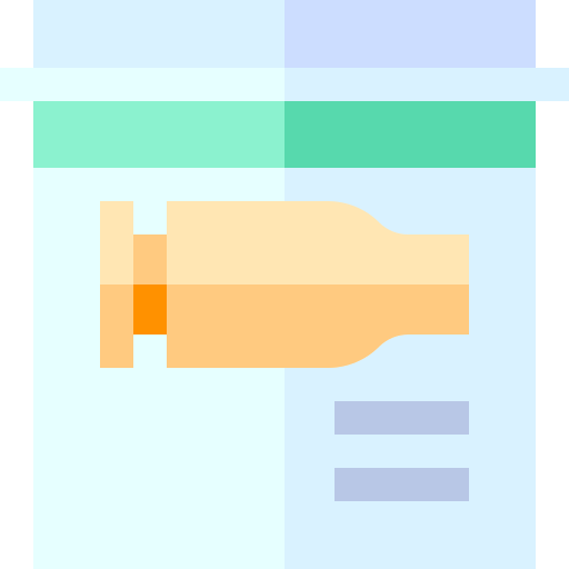Evidencia Basic Straight Flat icono