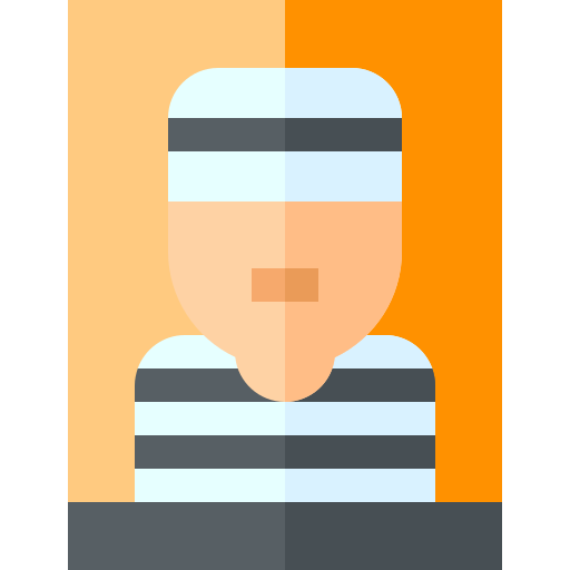 Prisoner Basic Straight Flat icon