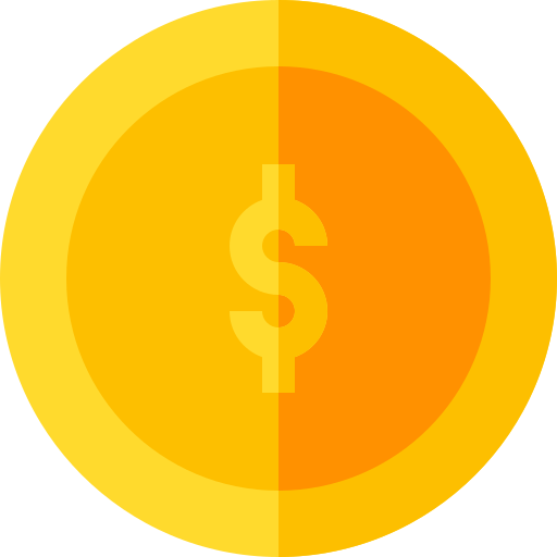 moneta Basic Straight Flat icona