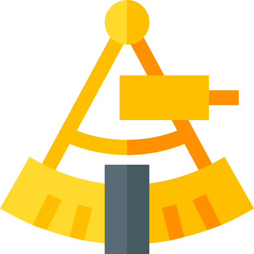 sextant Basic Straight Flat icon