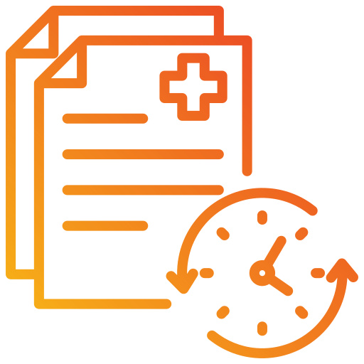 Medical record Generic gradient outline icon