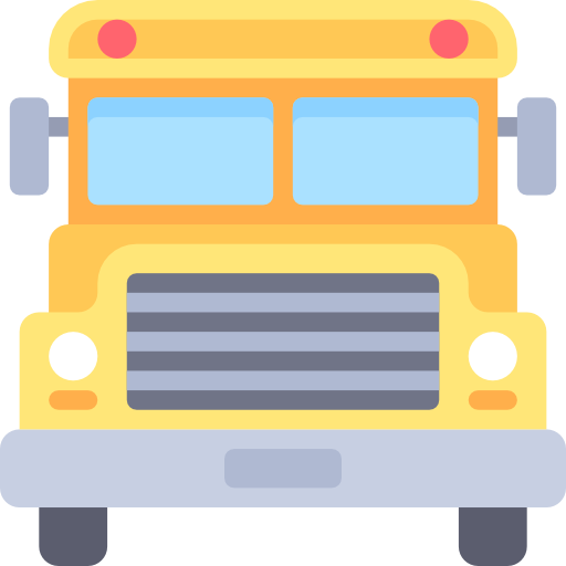 autobus szkolny Special Flat ikona