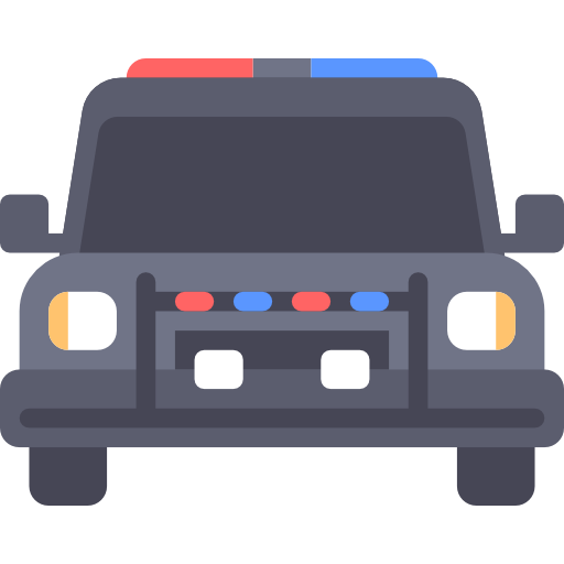 Полицейская машина Special Flat иконка