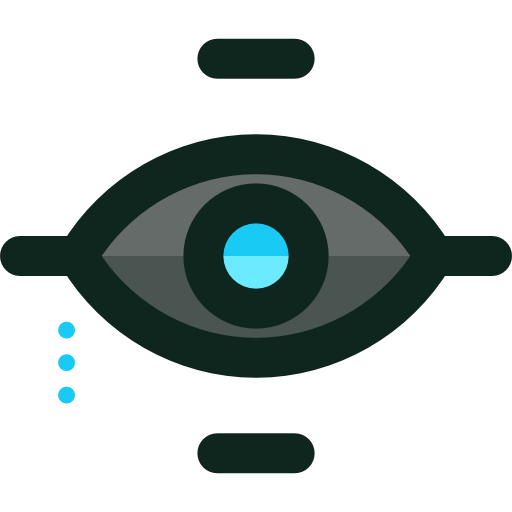 ojo Roundicons Flat icono