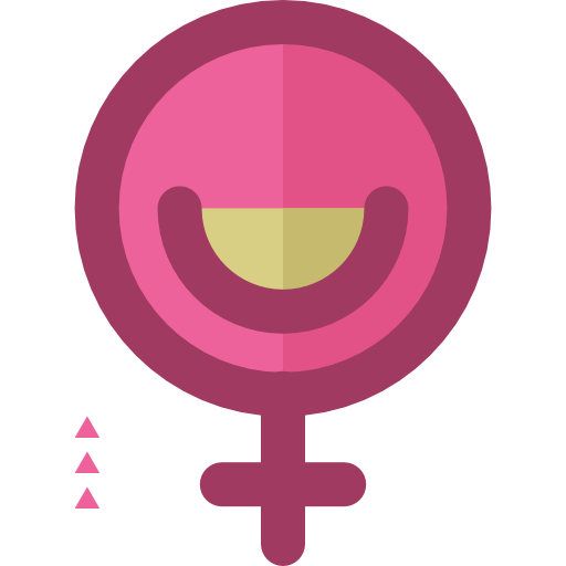 weiblich Roundicons Flat icon