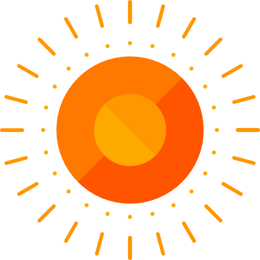 태양 Roundicons Flat icon