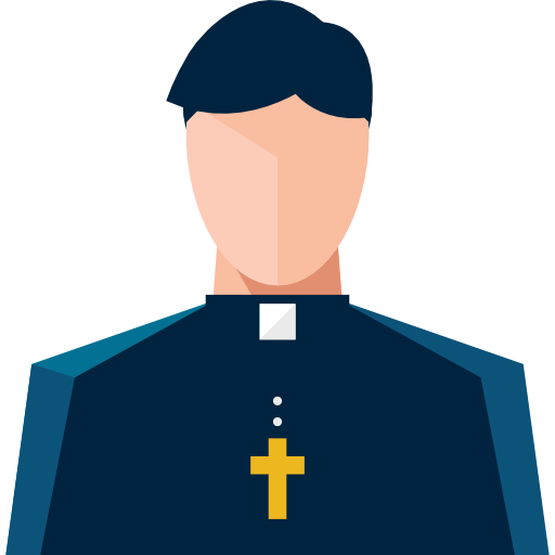 sacerdote Roundicons Flat icona