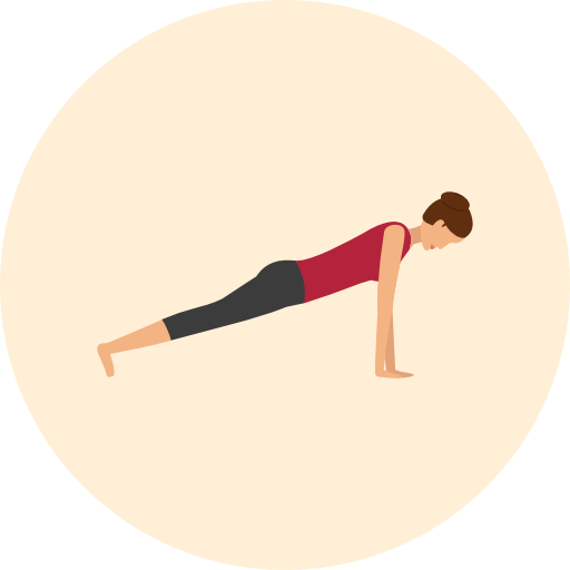 yoga Roundicons Circle flat icon