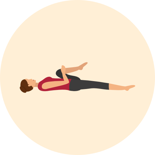 yoga Roundicons Circle flat icono