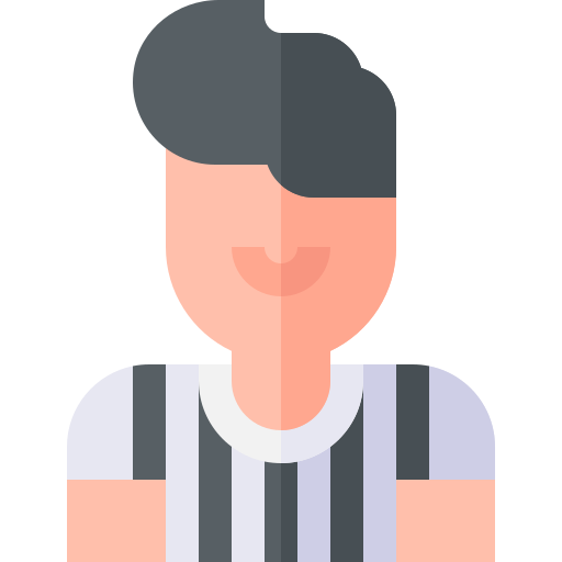 Referee Basic Straight Flat icon