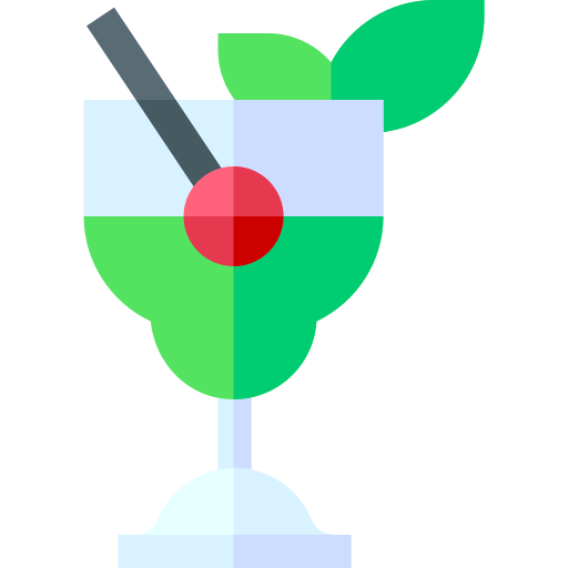 cocktail Basic Straight Flat icon