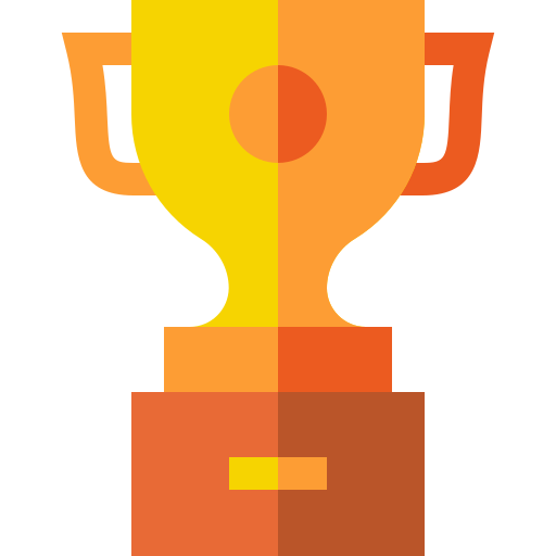 Trophy Basic Straight Flat icon