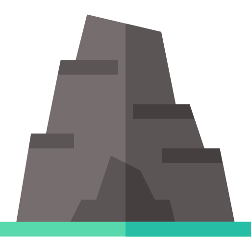 동굴 Basic Straight Flat icon