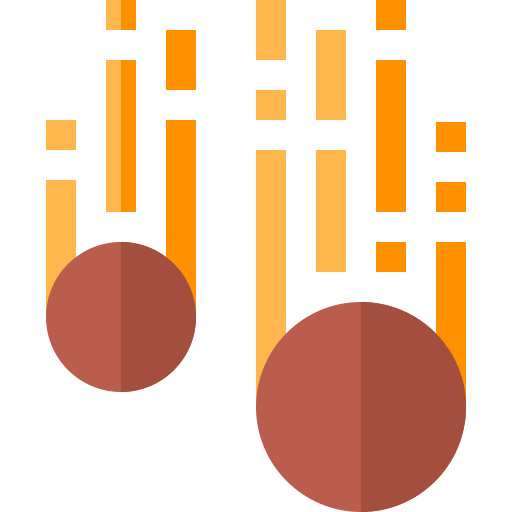 Meteorito Basic Straight Flat icono