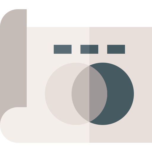 Greyscale Basic Straight Flat icon