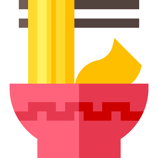 ramen Basic Straight Flat icon