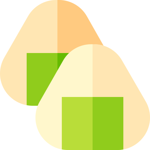 Onigiri Basic Straight Flat icono