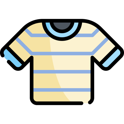 koszula Kawaii Lineal color ikona