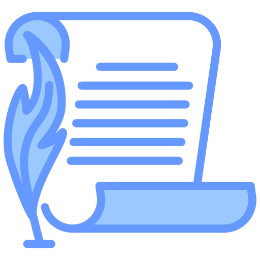 manuscrito Generic color lineal-color icono