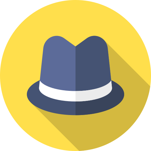 Fedora Flat Circular Flat icon