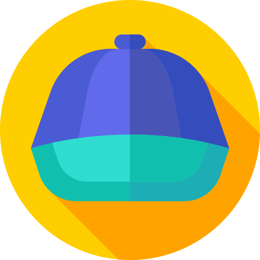 Gorra Flat Circular Flat icono