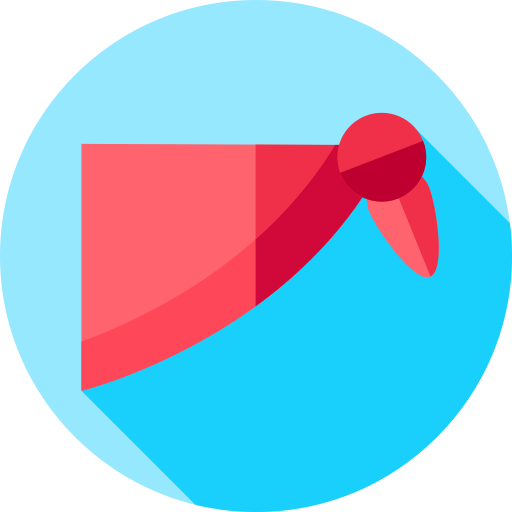 schal Flat Circular Flat icon