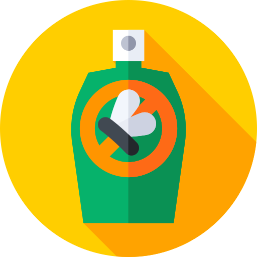 Insecticide Flat Circular Flat icon