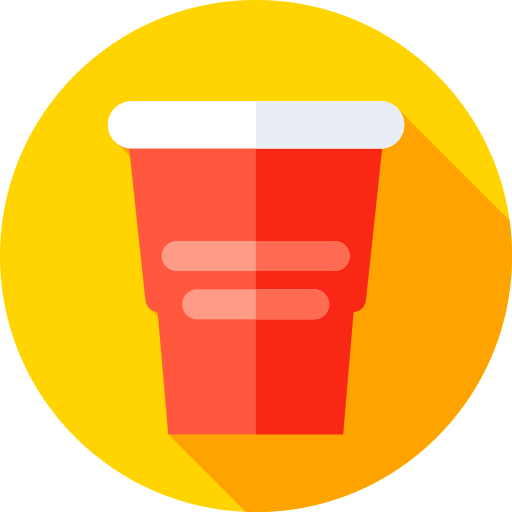Drink Flat Circular Flat icon
