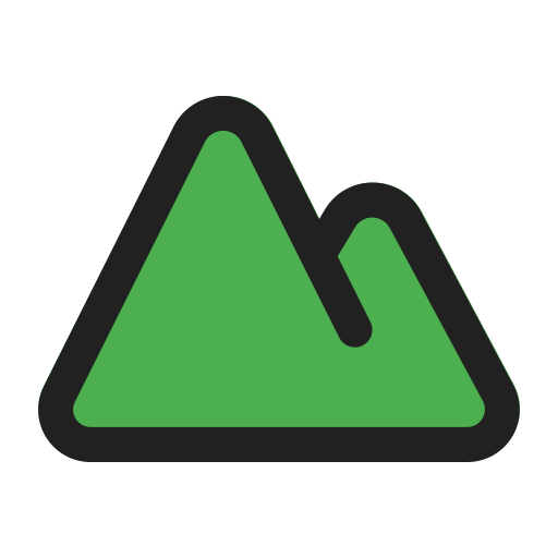 Mountain Generic color lineal-color icon