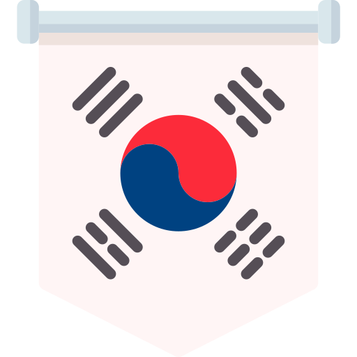 Coreia do sul Special Flat Ícone