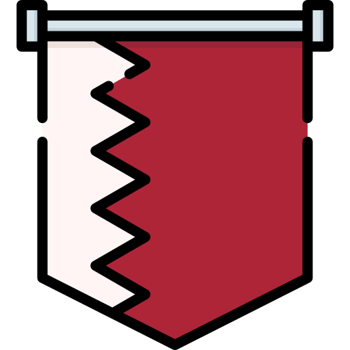 Katar Special Lineal color icono