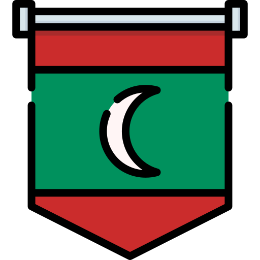 Maldivas Special Lineal color icono
