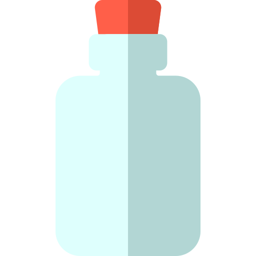 bottiglia Basic Rounded Flat icona