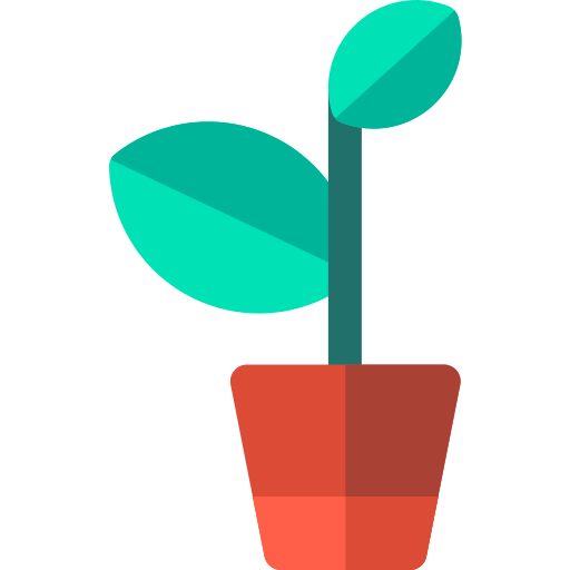 plant Basic Rounded Flat icoon