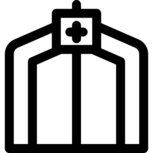 Barraca Basic Rounded Lineal Ícone