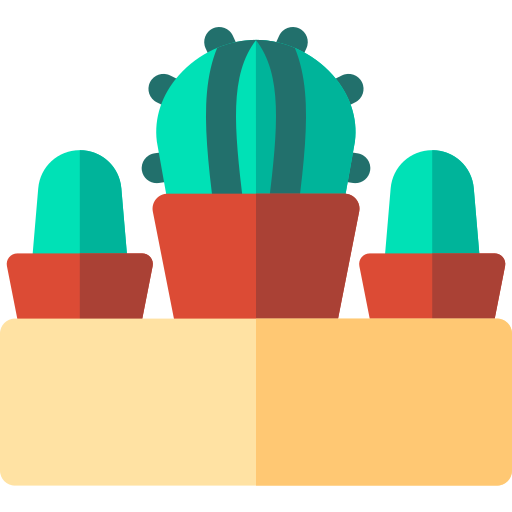 Cactus Basic Rounded Flat icono