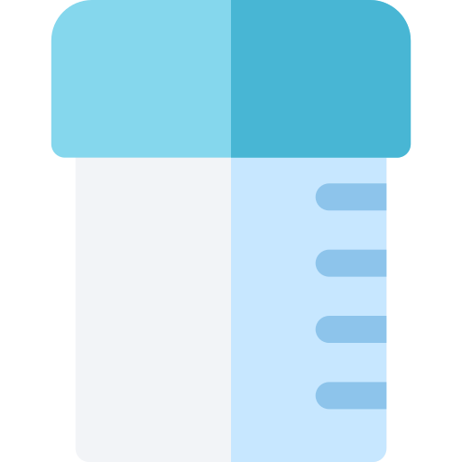 tubo de muestra Basic Rounded Flat icono