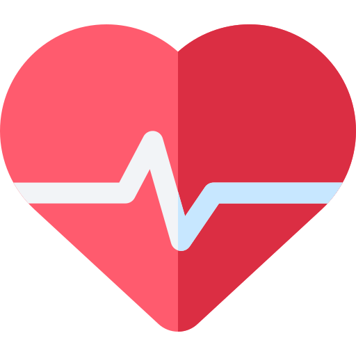 Cardiología Basic Rounded Flat icono
