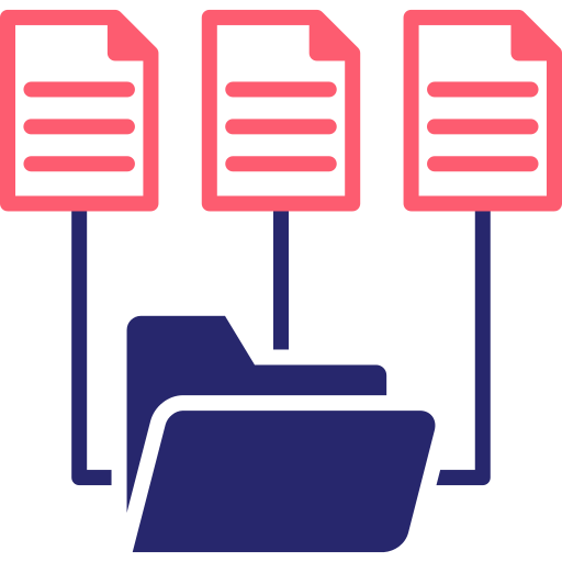 recopilación de datos Generic color fill icono