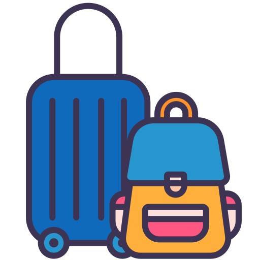 Luggage Generic color lineal-color icon