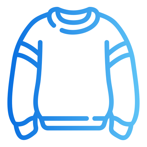 suéter Generic gradient outline icono