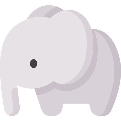 Elefante Special Flat Ícone