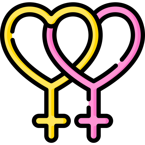 lesbijka Special Lineal color ikona