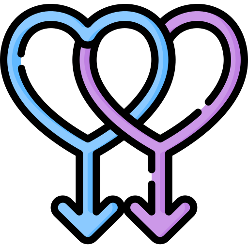 Homosexual Special Lineal color icono