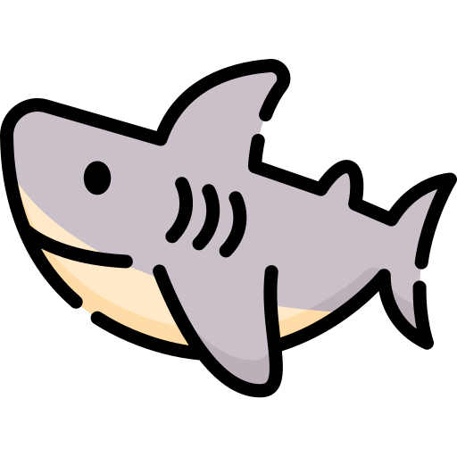 Shark Special Lineal color icon