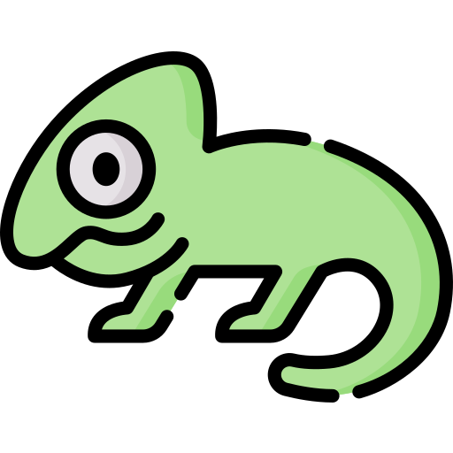 Chameleon Special Lineal color icon