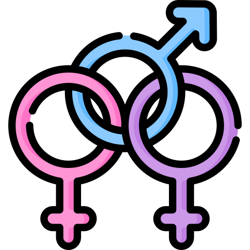 biseksueel Special Lineal color icoon