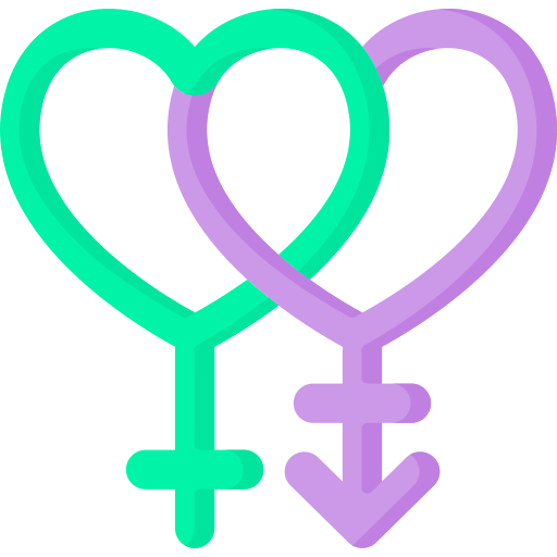 bisexual Special Flat icono