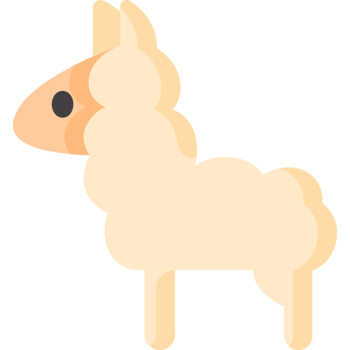 Llama Special Flat icon