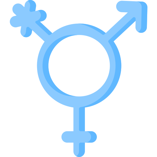 transgender Special Flat icoon
